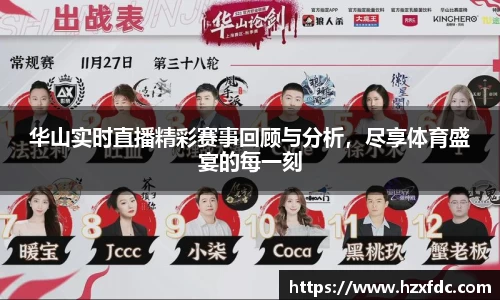 华山实时直播精彩赛事回顾与分析，尽享体育盛宴的每一刻